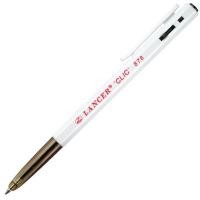 ราคา LANCER ปากกาลูกลื่น 0.7 มม. รุ่น CLIC 878 สีดำ (1 ด้าม) (1030181)