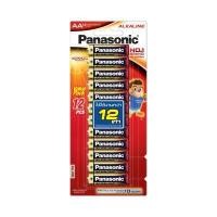 ราคา PANASONIC ถ่านอัลคาไลน์ AA รุ่น LR6T/12BL สีแดง (แพ็ก 12 ก้อน) (YD30241)