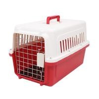 ราคา PETUS กรงสัตว์เลี้ยงแบบพกพา WHITE-RED ขนาด 58x35x37 (YC93057)