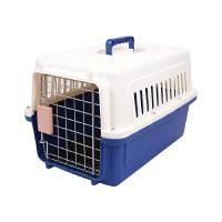 ราคา PETUS กรงสัตว์เลี้ยงแบบพกพา รุ่น WHITE-BLUE ขนาด 48X32X32 ซม. (YC93060)