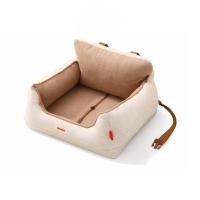 ราคา PETSTAR เบาะรองนั่งสัตว์เลี้ยงบนรถ รุ่น SRW0341 สีน้ำตาล (YD28855)