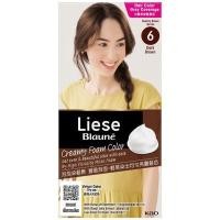 ราคา LIESE โฟมเปลี่ยนสีผม โบลว์เน่ครีมมี่โฟมคัลเลอร์ สีดาร์คบราวน์ (YD29397)