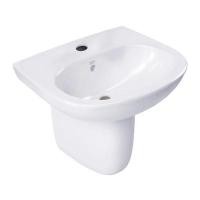 ราคา AMERICAN STANDARD อ่างล้างหน้าพร้อมขาตั้ง รุ่น TF-0947/0741-WT-0 สีขาว ขนาด 49.5x43x47 ซม. (YD35653)