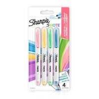 ราคา SHARPIE ปากกามาร์คเกอร์ รุ่น S-NOTE คละสี (แพ็ค4ด้าม) (1011512)