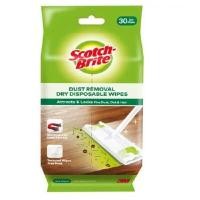 ราคา SCOTCH-BRITE รีฟิลล์ผ้าแห้งเช็ดเก็บฝุ่น ใช้แล้วทิ้ง 30 แผ่น (0097952)