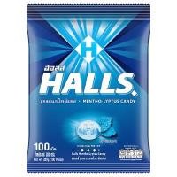 ราคา HALLS ลูกอม เมนโท-ลิปตัส 100เม็ด (280g) (0098494)