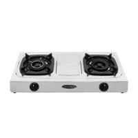 ราคา LUCKY FLAME เตาแก๊สตั้งโต๊ะ 2 หัว รุ่น HR-102S สเตนเลส ขนาด 70 ซม. (YD35683)