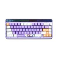 ราคา AULA คีย์บอร์ดไร้สาย Bluetooth รุ่น LEOBOG HI65 สีม่วง สวิตช์ Jasper Magnetic (YD36292)