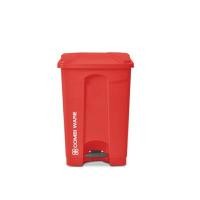 ราคา ถังขยะเท้าเหยียบทรงเหลี่ยม คอ COMBI WARE KL-34-45L-RED สีแดง (Y031840)