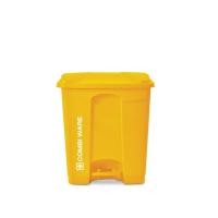ราคา ถังขยะเท้าเหยียบทรงเหลี่ยม, คอ COMBI WARE KL-34-30L-YEL (Y031837)