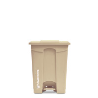 ราคา COMBI WARE ถังขยะเท้าเหยียบทรงเหลี่ยม สีเบจ (YA41282)