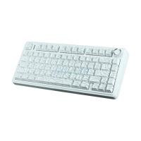 ราคา AULA คีย์บอร์ดไร้สาย รุ่น F75 CT Sky Blue Switch สีขาว (YD32592)