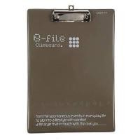 ราคา คลิปบอร์ด A4 เทาดำ อี-ไฟล์ CCB4 (6230281)