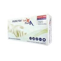ราคา ถุงมือยางธรรมชาติไม่มีแป้ง ไมโครเท็กซ์ Latex Pure A ขนาด S (9005740)