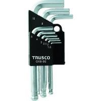 ราคา TRUSCO ชุดประแจหกเหลี่ยมหัวบอล 9 ชิ้น รุ่น GXB-9S (YA41941)