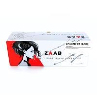 ราคา ZAAB หมึกพิมพ์เลเซอร์เทียบเท่า HP/Canon รุ่น CF402X/CRG-054H สีเหลือง (YD32974)