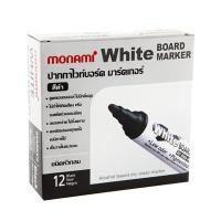 ราคา ปากกาไวท์บอร์ด โมนามิ BM500S18981A หมึกสีดำ (แพ็ค 12 ด้าม) (1002239)