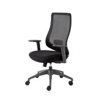 ราคา MODERNFORM เก้าอี้สำนักงาน รุ่น SERIES16 VALUE WITH LUMBA ตาข่ายดำ ปรับความสูงได้ (YC04367)