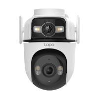 ราคา TP-LINK กล้องไร้สาย SMART CAMERA รุ่น TAPO C545D ความละเอียด 3MP + 3MP (รองรับ MICROSD สูงสุด 512GB, IP66) (YD32802)