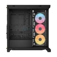 ราคา CORSAIR เคสคอมพิวเตอร์ ATX รุ่น Frame 4500X LX-R RGB Link Panoramic (YD33297)