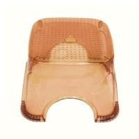 ราคา เก้าอี้ซักผ้ากันลื่น รุ่น PET G02 ชาใส 26.5x26.5x22 ซม. (YD34493)