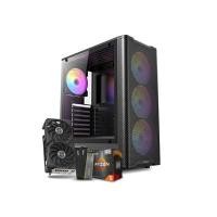 ราคา คอมพิวเตอร์ตั้งโต๊ะทำงานและออกแบบ AMD Ryzen 5 5600GT + Radeon RX 9060 XT 8GB | RAM 16GB / SSD NVMe 500GB (ชุดพร้อมใช้งาน + ฟรีชุดเมาส์คีย์บอร์ด) (YD37567)