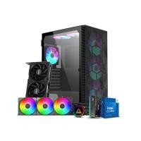 ราคา คอมพิวเตอร์ตั้งโต๊ะสำหรับงานประมวลผลและตัดต่อ 4K Intel Core i7-14700F + MSI RTX 5060 8GB | RAM DDR5 / SSD NVMe 1TB / ชุดน้ำปิด 360mm (ชุดพร้อมใช้งาน + ฟรีของแถมครบเซ็ต) (YD37704)