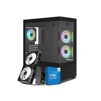 ราคา คอมพิวเตอร์สำนักงานและงานออกแบบ Intel i5-14400F + RTX 5050 8GB | RAM 16GB / SSD 512GB (พร้อมชุดเมาส์คีย์บอร์ด OKER) (YD37863)