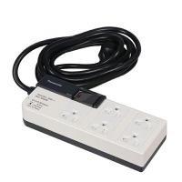 ราคา Panasonic รางปลั๊กไฟ 5 ช่อง 1 สวิตซ์รุ่น สายยาว 5 เมตร - White (WCHG 28552) (YA28779)