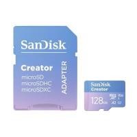 ราคา SANDISK เมมโมรี่การ์ด MicroSD Creator รุ่น SDSQXAA-128G-GN6MS ขนาด 128GB (YD20275)