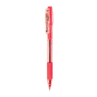 ราคา ปากกาลูกลื่น 0.7 มม. ควอนตั้ม รุ่น GeloPlus 007 Grip สีแดง (12 ด้าม/แพ็ค) (1004620)