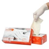 ราคา SRI TRANG GLOVES ถุงมือยางไม่มีแป้ง สีส้ม รุ่น Glove02 ไซด์ S (กล่อง 100 ชิ้น) (9095683)