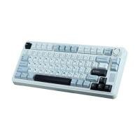 ราคา AULA คีย์บอร์ดไร้สาย รุ่น S75 Pro สีฟ้า/ขาว/ดำ/ม่วง (YD32596)