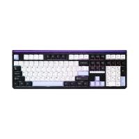 ราคา AULA คีย์บอร์ดไร้สาย Bluetooth รุ่น H108 สีดำ-ขาว-ม่วง (YD36159)