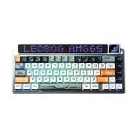 ราคา AULA คีย์บอร์ดไร้สาย Bluetooth รุ่น AMG65 สีขาว EN สวิตช์ Light Magnetic (YD36289)