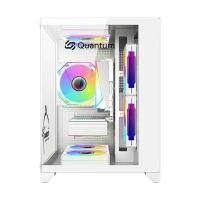 ราคา ITSONAS เคสคอมพิวเตอร์ mATX รุ่น Quantum ARGB สีขาว (YD36893)