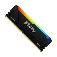 ราคา KINGSTON แรม DDR4 3200MHz รุ่น FURY BEAST RGB (KF432C16BB2A/8WP) 8GB (YD37031)