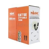 ราคา MAGICTECH สายแลน (LAN) UTP CAT5e ภายนอกอาคาร รุ่น MT5502 ยาว 100 เมตร (YD37288)