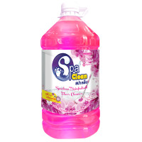 ราคา SPACLEAN น้ำยาถูพื้นฆ่าเชื้อ กลิ่นฟลอรัลพิ้งค์ สีชมพู ขนาด 5.2 ลิตร (0097900)