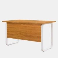 ราคา ICONIC โต๊ะทำงานไม้ขาเหล็ก รุ่น SD-120 สีเชอร์รี่ ขนาด 120x60x75 ซม. (YD36584)