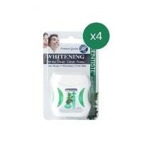 ราคา Whitening Dental Floss 30 m.ไหมขัดฟัน (Pack 4) Dentiste (Y087016)