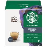 ราคา STARBUCKS ดอลเช่กุสโต้กาแฟคั่วบดเอสเพรสโซโรสต์ 12แคปซูล 66กรัม (YD27043)