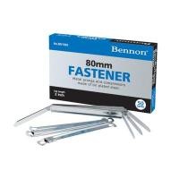 ราคา BENNON ลิ้นแฟ้มเหล็ก รุ่น BN1005 สีเงิน (50 ชุด/กล่อง) (6200560)