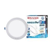 ราคา RACER โคมดาวน์ไลท์ฝังฝ้าหน้ากลม LED 5 นิ้ว รุ่น NANO-D สีขาว กำลังไฟ 9 วัตต์ แสง Daylight (YD34282)
