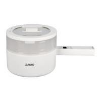 ราคา ZAGIO หม้อไฟฟ้าอเนกประสงค์พร้อมชั้นนึ่ง รุ่น ZG-1759 สีขาว ความจุ 2 ลิตร กำลังไฟ 700 วัตต์ (YD30537)