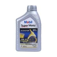 ราคา MOBIL น้ำมันเครื่องมอเตอร์ไซค์เกียร์ออโต้ 4 จังหวะ รุ่น Super Moto 10W-30 ขนาด 800 มล. (YD34776)