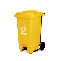 ราคา ถังขยะเทศบาล COMBI WARE RX-100LU-YEL สีเหลือง ขนาด 100 ลิตร (Y046446)
