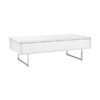 ราคา โต๊ะกลาง ขนาด 120 ซม. INDEX LIVING MALL รุ่นเพลย์2 สีขาว (YA00070)