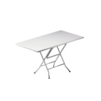 ราคา KITCO STAINLESS โต๊ะพับสเตนเลสแบบขาไขว้ ขนาด 120x60x75 ซม. (YA61533)