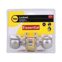 ราคา YALE ลูกบิดประตูห้องทั่วไปหัวกลมสเตนเลส 201 รุ่น EKN-VCA5247US32D สีสเตนเลส จานใหญ่หนา 75 มม. (YD30456)